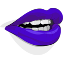 download Mouth clipart image with 270 hue color