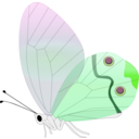 download Transp Butterfly clipart image with 90 hue color