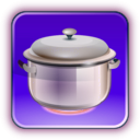 download Pan clipart image with 180 hue color