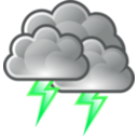 download Tango Weather Storm clipart image with 90 hue color