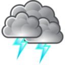 download Tango Weather Storm clipart image with 135 hue color