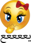 Yuk Girl Smiley Emoticon