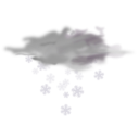download Weather Icon Snowy clipart image with 90 hue color