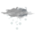 download Weather Icon Snowy clipart image with 0 hue color