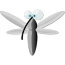 download Mosquito clipart image with 0 hue color