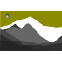 download Everest clipart image with 180 hue color