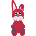 download Funny Baby Bunny Sitting clipart image with 315 hue color