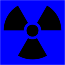 download Radioactive clipart image with 180 hue color
