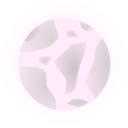 download Moon clipart image with 90 hue color
