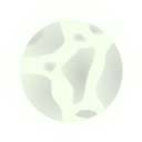 download Moon clipart image with 225 hue color