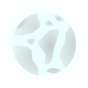 download Moon clipart image with 315 hue color