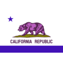 download Flag Of California clipart image with 270 hue color