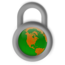 download Secure About The World clipart image with 270 hue color