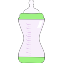 download Baby Bottle clipart image with 45 hue color