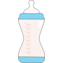 download Baby Bottle clipart image with 135 hue color