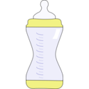 download Baby Bottle clipart image with 0 hue color