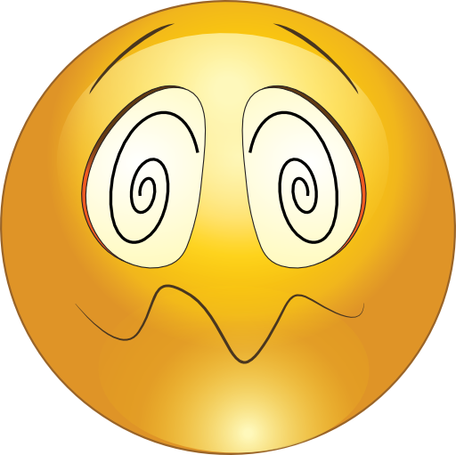Hypnotized Smiley Emoticon