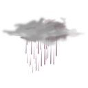 download Weather Icon Showers clipart image with 135 hue color