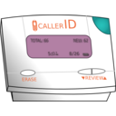 download Caller Id clipart image with 180 hue color