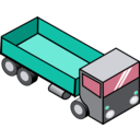 download Iso Truck 4 clipart image with 135 hue color