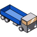 download Iso Truck 4 clipart image with 180 hue color