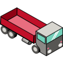download Iso Truck 4 clipart image with 315 hue color