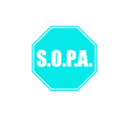 download Stop Sopa clipart image with 180 hue color