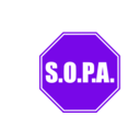 download Stop Sopa clipart image with 270 hue color