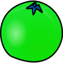 download Orange clipart image with 90 hue color