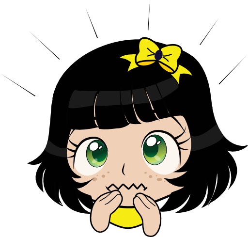 Disgusting Girl Manga Smiley Emoticon