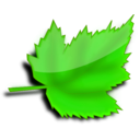 download Leaf 5 clipart image with 90 hue color