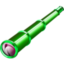 download Spyglass clipart image with 90 hue color
