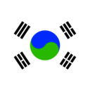 download Flag Of South Korea clipart image with 225 hue color