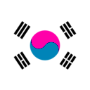 download Flag Of South Korea clipart image with 315 hue color