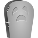 Halloween Tombstone Face