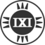 Fictional Brand Logo Ixi Variant A