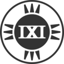 Fictional Brand Logo Ixi Variant A