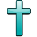download Cross 005 clipart image with 180 hue color