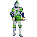 download Knight clipart image with 45 hue color