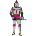 download Knight clipart image with 270 hue color