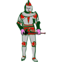 download Knight clipart image with 315 hue color