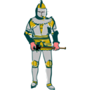 download Knight clipart image with 0 hue color