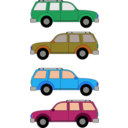 download Suv Cars clipart image with 180 hue color