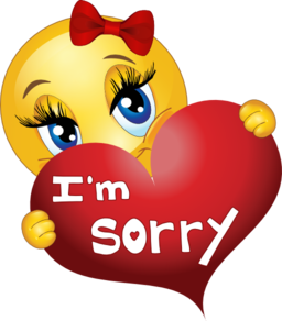 Sorry Girl Smiley Emoticon