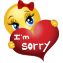 Sorry Girl Smiley Emoticon