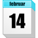download Clock Calendar clipart image with 135 hue color