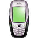 download Mobile Phone clipart image with 270 hue color