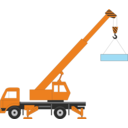 download Crane clipart image with 0 hue color