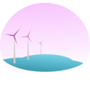 download Wind Mills clipart image with 90 hue color
