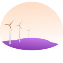 download Wind Mills clipart image with 180 hue color